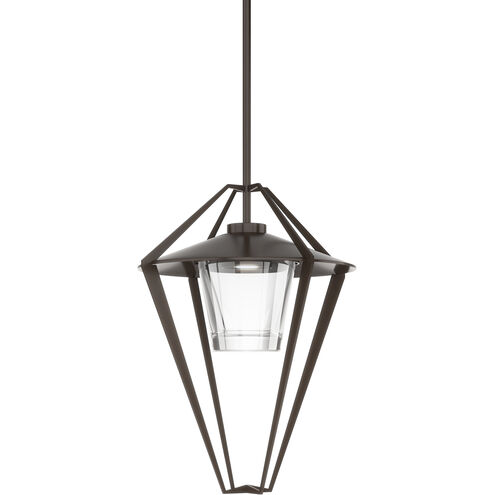 Stellar 1 Light 18.2 inch Coastal Bronze Outdoor Pendant/Semi-Flush, Large