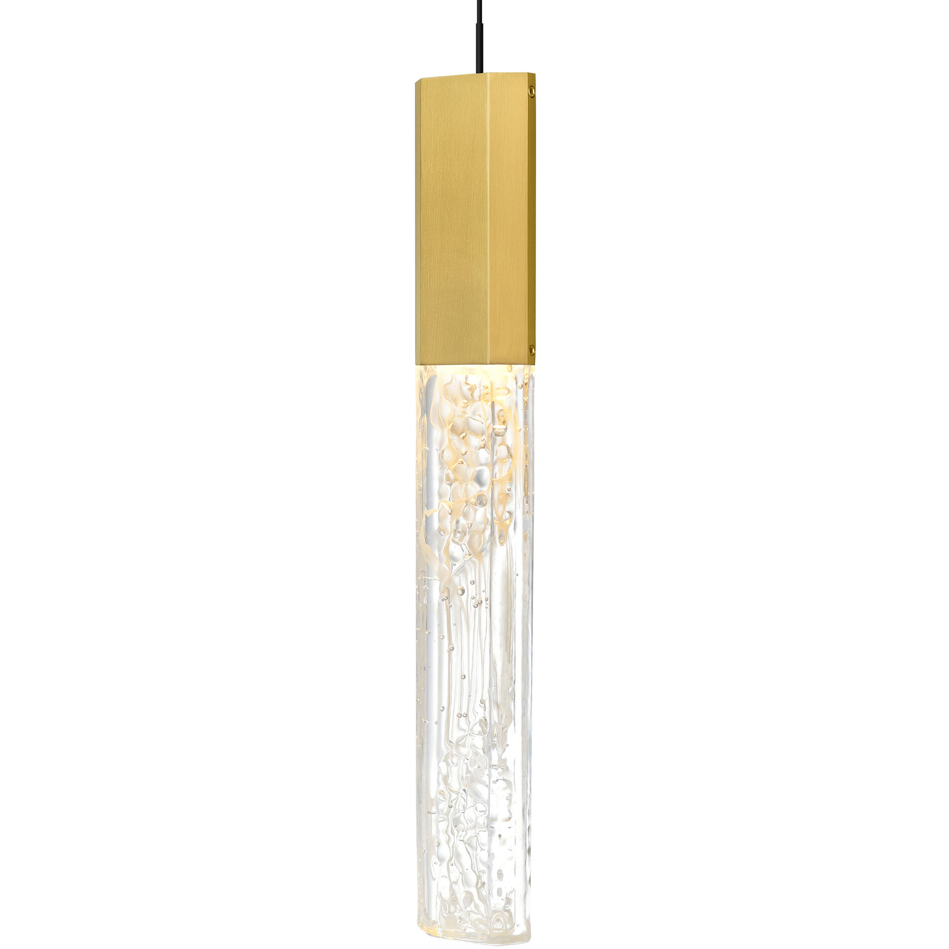 Greta LED 12 inch Brass Mini Pendant Ceiling Light