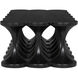 Jericho 61 X 30 inch Hand Rubbed Black Coffee Table