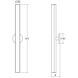 Bauhaus Columns LED 2 inch Satin Chrome Wall Bar Wall Light