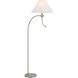 Ashland 67.5 inch 100.00 watt Brushed Steel Floor Lamp Portable Light
