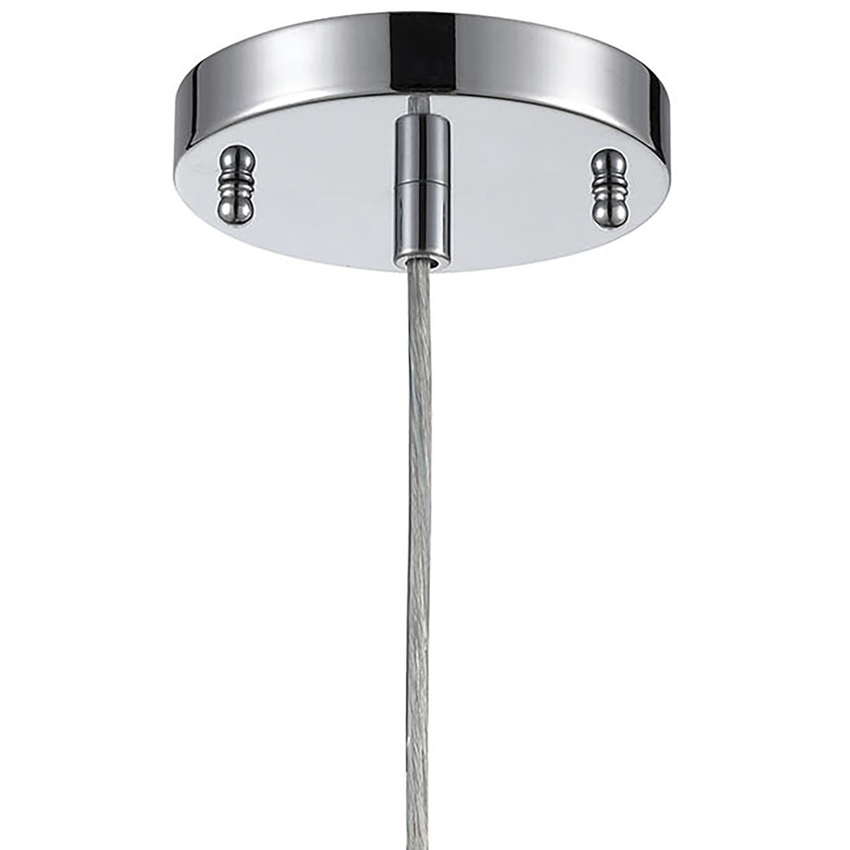 Chrome ceiling pendant fitting on sale