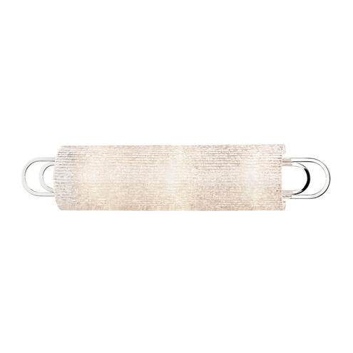 Buckley 3 Light 25 inch Polished Nickel Bath Bracket Wall Light