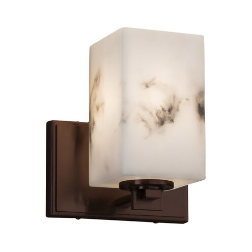 Lumenaria LED 7 inch Polished Chrome Wall Sconce Wall Light in 700 Lm LED, Round Flared