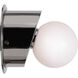 Kelly by Kelly Wearstler Nodes 1 Light 8 inch Polished Nickel Bath Vanity Wall Sconce Wall Light