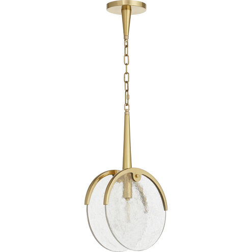 Alton 1 Light 12 inch Aged Brass Pendant Ceiling Light