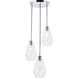 Gene 3 Light 17.30 inch Pendant