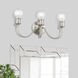 Lansdale 3 Light 19 inch Brushed Nickel Vanity Sconce Wall Light