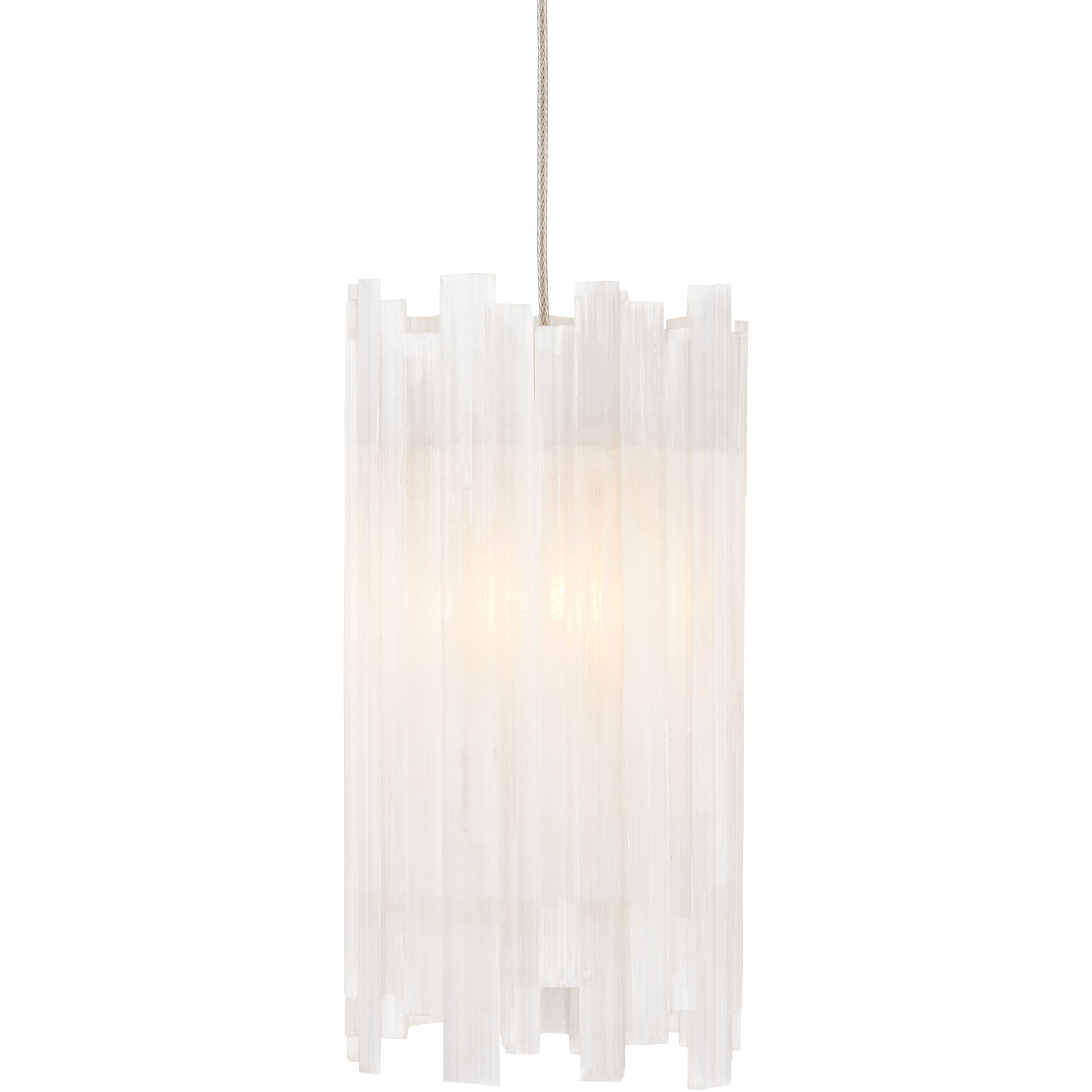 Escenia 15 Light 23 inch Natural/Painted Silver Multi-Drop Pendant Ceiling Light