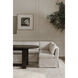 Fable Beige Slipcover Dining Banquette, U-Shape