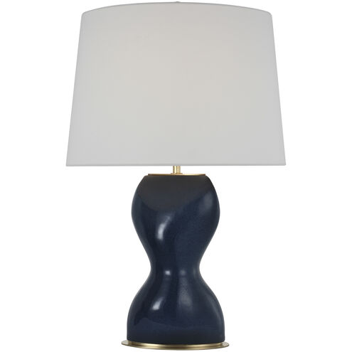 Thomas O'Brien Misaki 27.75 inch 15 watt Sandy Midnight Table Lamp Portable Light