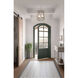 Briarwood 4 Light 15.5 inch Galvanized Foyer Light Ceiling Light