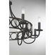 Hearst 8 Light 33 inch Black Tourmaline Chandelier Ceiling Light