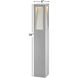 Taper 120v 28.00 watt Titanium Landscape Path Bollard