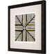 Abstract Collection Brown Framed Art