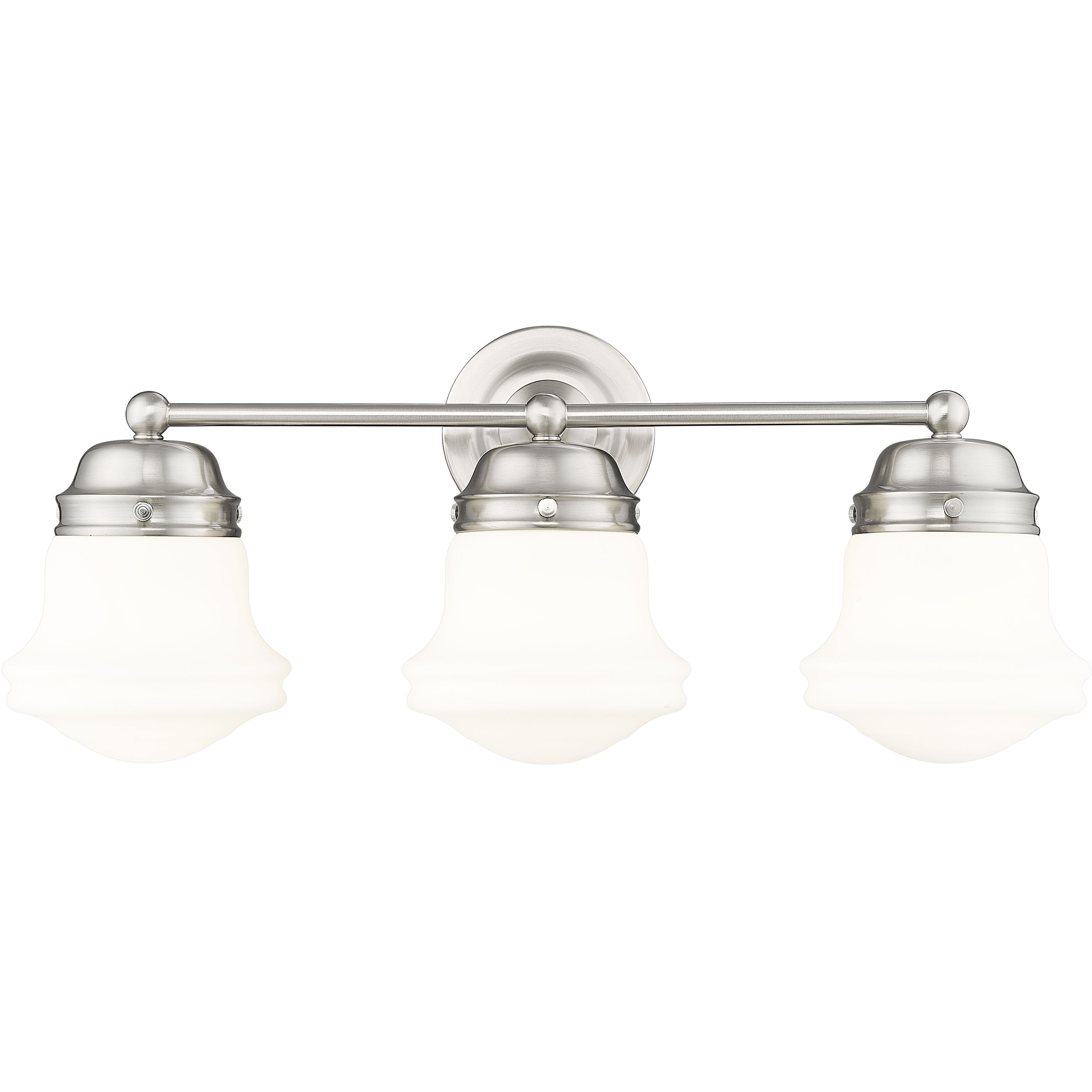 Vaughn 3 Light 22.5 inch Brushed Nickel Vanity Wall Light