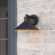 Vectra 1 Light 7 inch Powder Coated Black Outdoor Wall Sconce