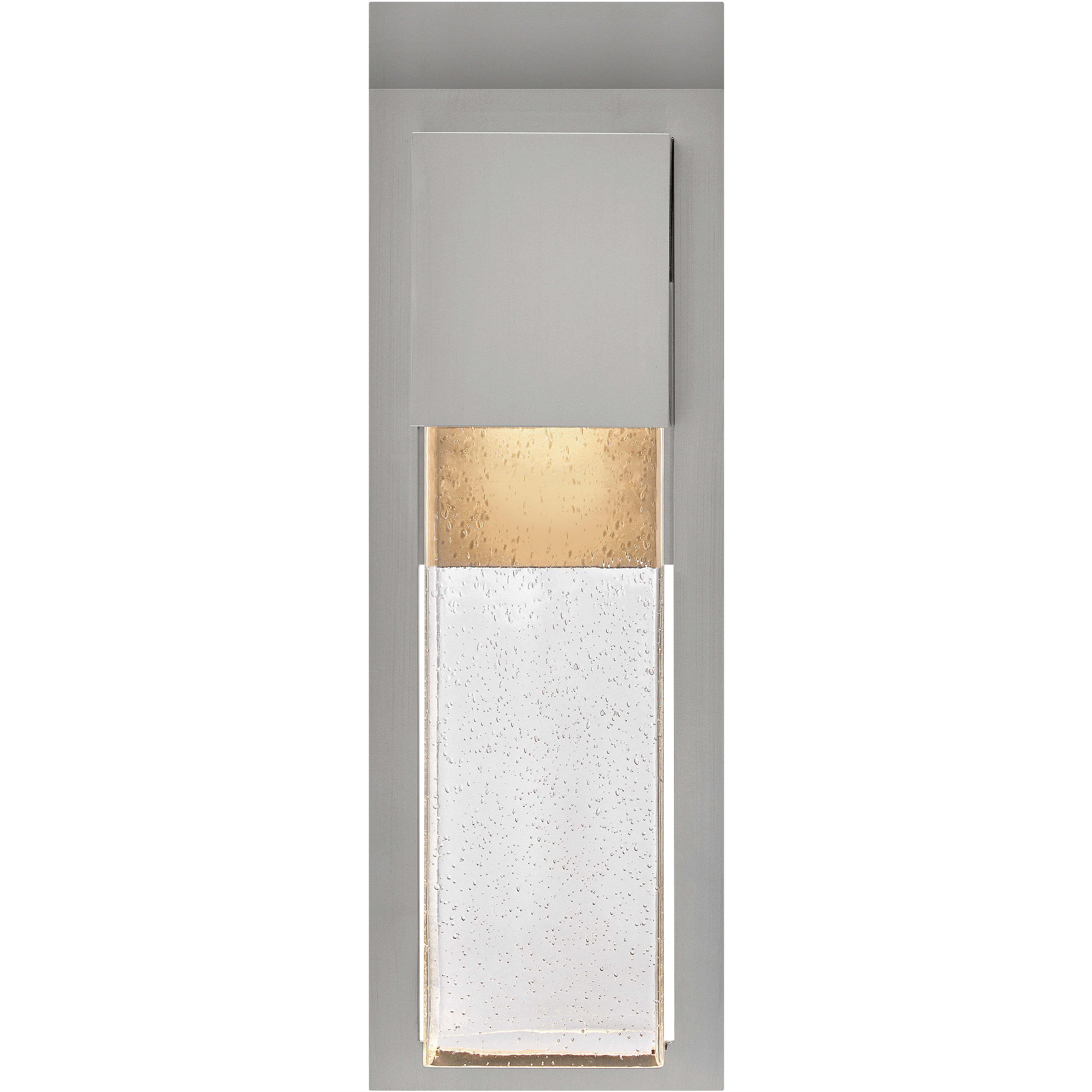 Coastal Elements Alex 1 Light 25.5 inch Antique Brushed Aluminum Outdoor Wall Mount