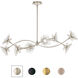 Forever Coquette LED 41.5 inch Tourmaline Linear Pendant Ceiling Light