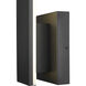 Stylet LED 24 inch Sand Black Outdoor Wall Light