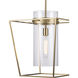 Nova 1 Light 15 inch Antique Gold Pendant Ceiling Light