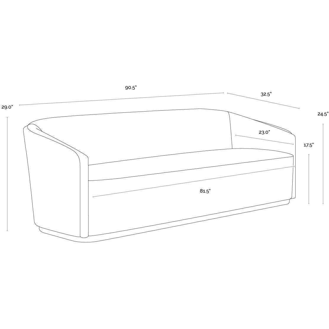 Sheva Ernst Sandstone / Meg Ash Sofa