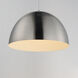 Tova 1 Light 20 inch Satin Nickel Single Pendant Ceiling Light