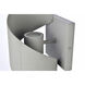 Raine 13 inch Silver Outdoor Wall Light