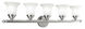 Neptune 5 Light 32 inch Polished Chrome Bath Vanity Wall Light