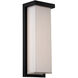 Ledge LED 14 inch Black Outdoor Wall Light in 3000K, 14in.