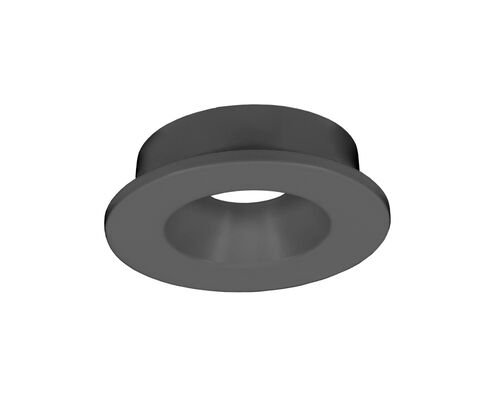 Micro Black Downlight Trim, Round