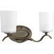 Inspire 2 Light 15 inch Antique Bronze Bath Vanity Wall Light