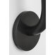 Kelly Wearstler Rousseau LED 4.5 inch Bronze ADA Single Sconce Wall Light in Etched Crystal