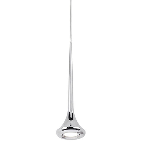 Bach LED 5 inch Chrome Pendant Ceiling Light