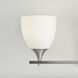 Drew & Jonathan Toffino 3 Light 26 inch Brushed Steel Wall Bath Fixture Wall Light