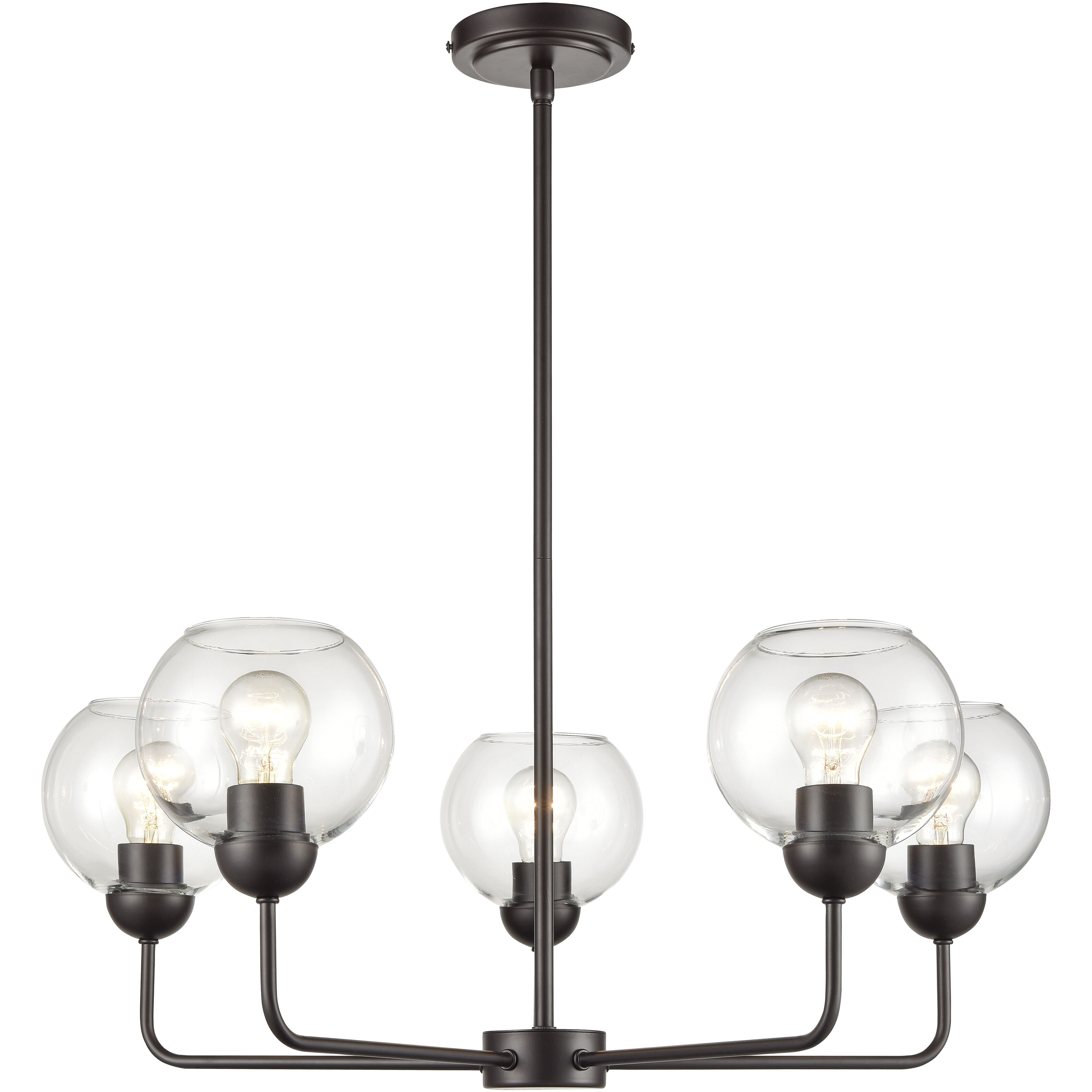 Boman 5 Light 28.00 inch Chandelier