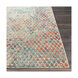 Dabria 35 X 24 inch Aqua/Butter/Dark Green/Bright Blue/Bright Orange Rugs, Rectangle