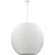 Sophie 4 Light 30.5 inch White Coral Pendant Ceiling Light