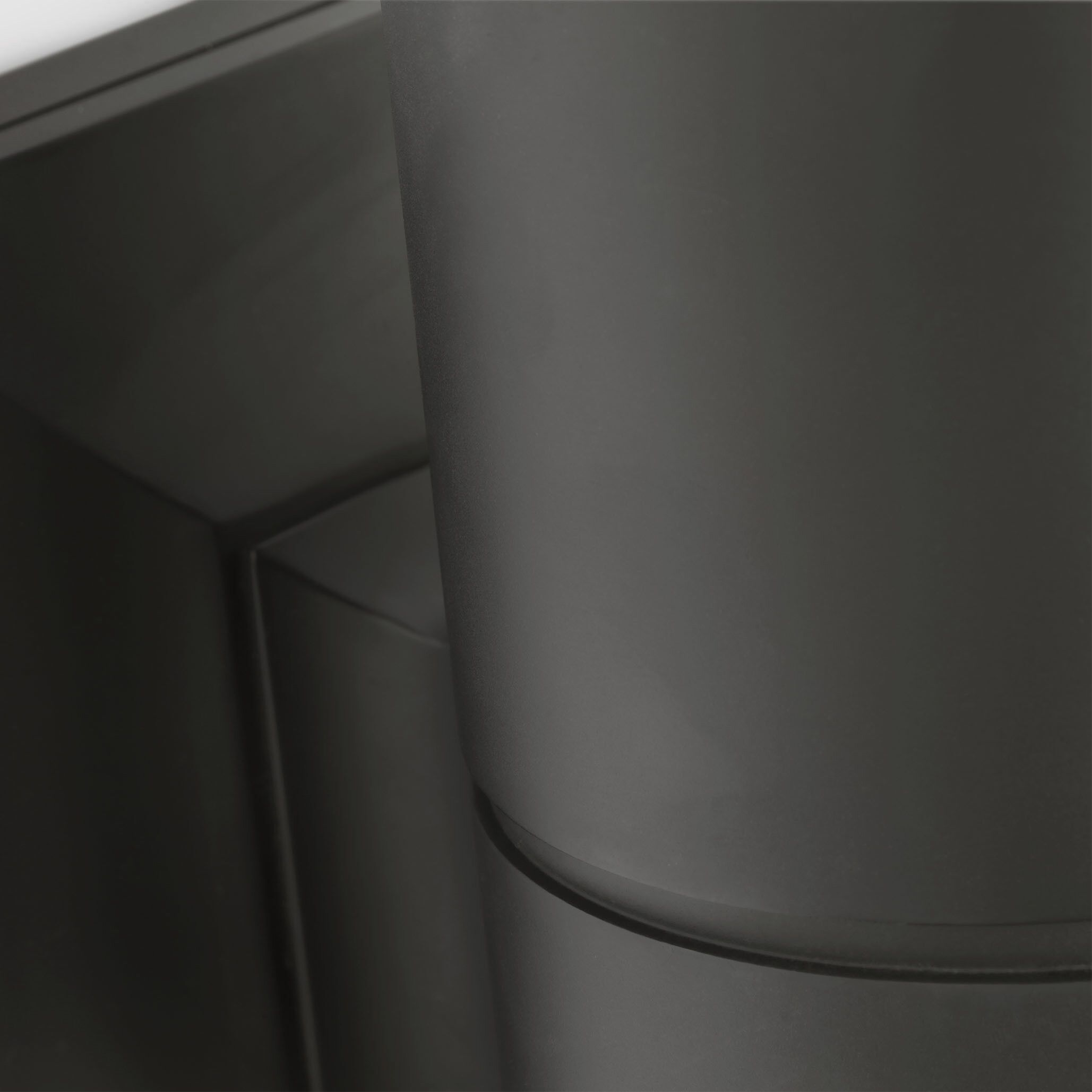 Chapman & Myers Provo LED 4.5 inch Matte Black Canister Wall Light