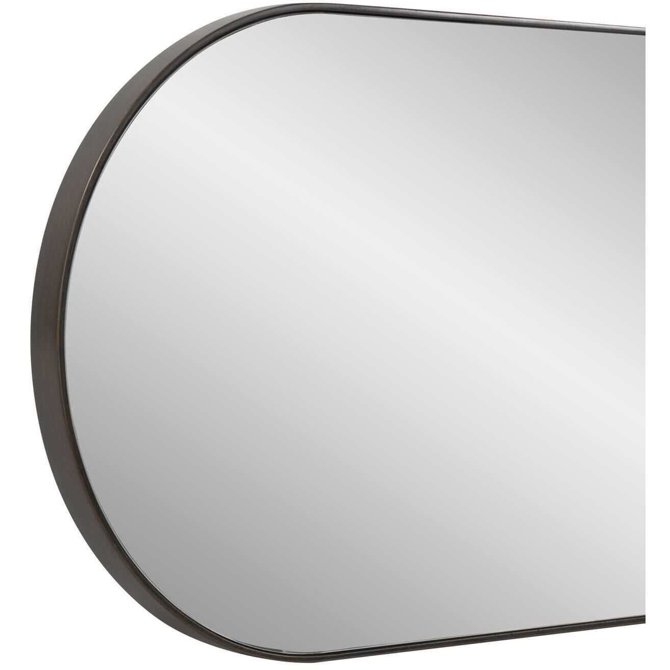 Balducci 72 X 20 inch Black Mirror, Large