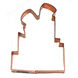 Present Copper Cookie Cutter