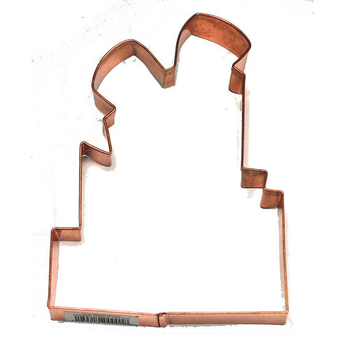 Present Copper Cookie Cutter
