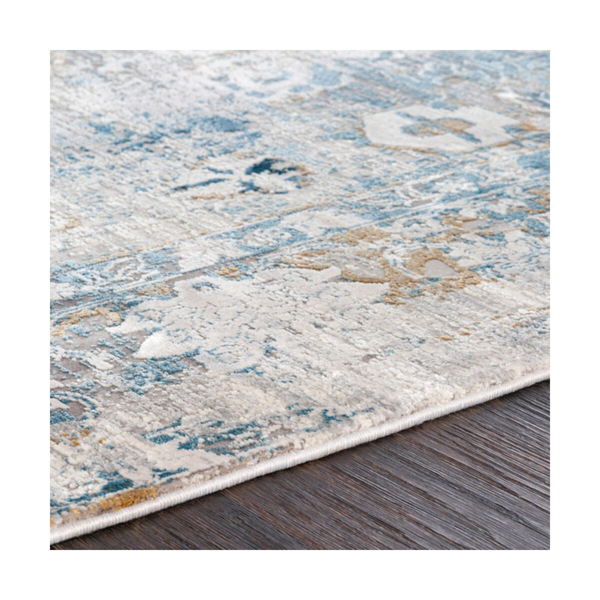 Comfort 156 X 114 inch Sky Blue Rug, Rectangle