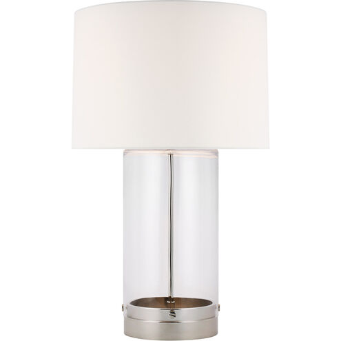 C&M by Chapman & Myers Garrett 31.25 inch 9 watt Polished Nickel Table Lamp Portable Light