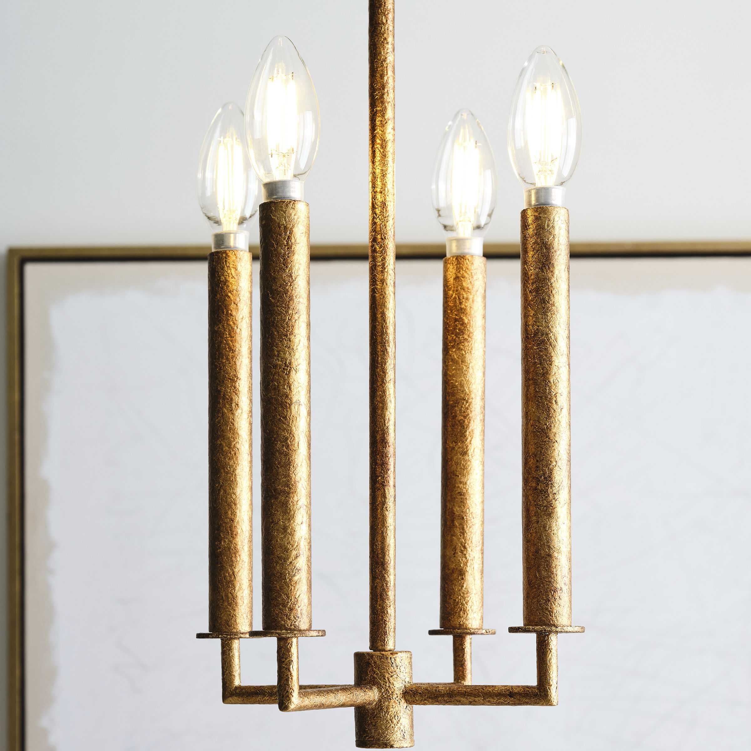 ED Ellen DeGeneres Viota Pendant Ceiling Light in Casted Gild