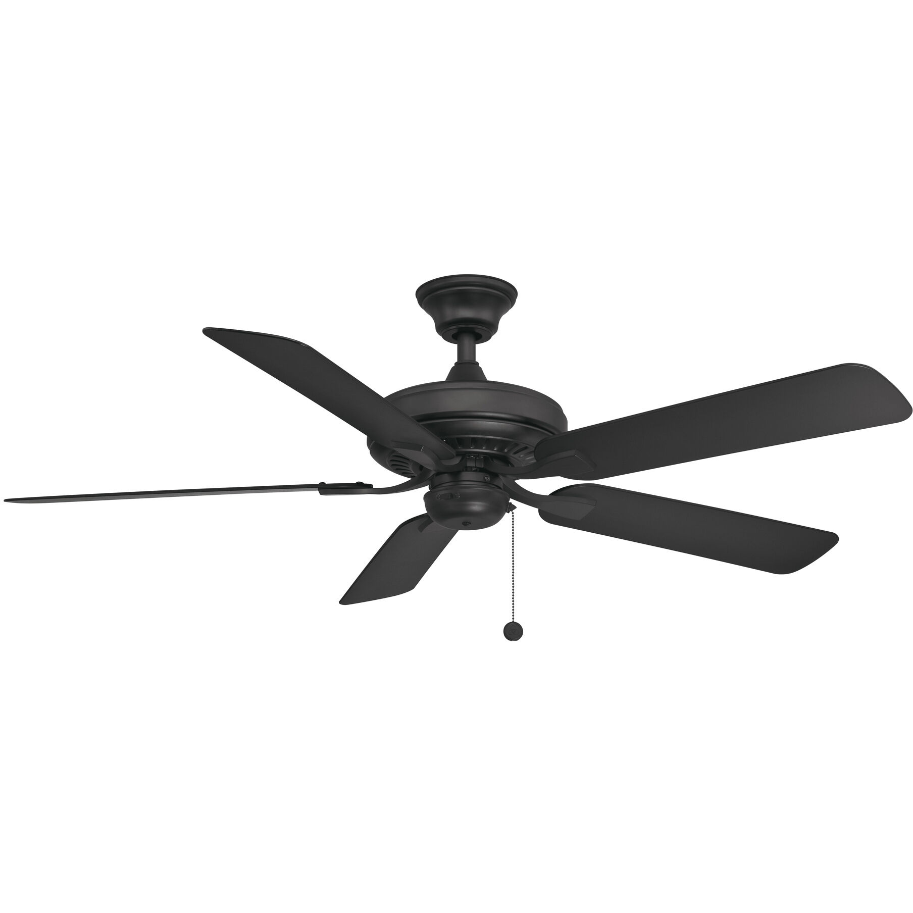 Edgewood 52 52 inch Black Fan-Uni