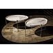 Che 32 X 22 inch Antique Brass Cocktail Table