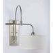 Kempsey 24 inch 75.00 watt Brushed Nickel Swing Arm Wall Bracket Wall Light
