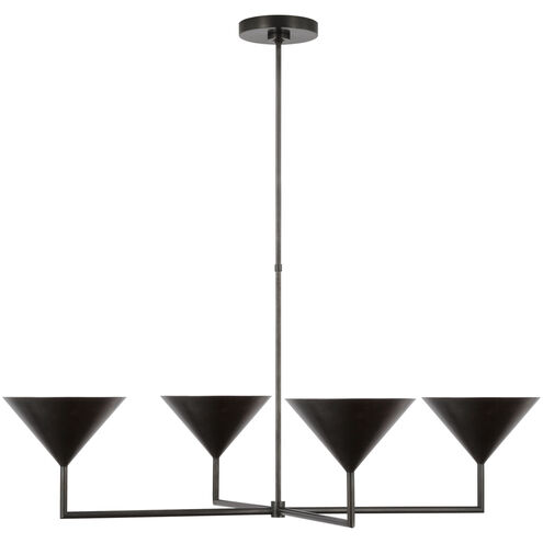 Paloma Contreras Orsay LED 38 inch Bronze Chandelier Ceiling Light, XL