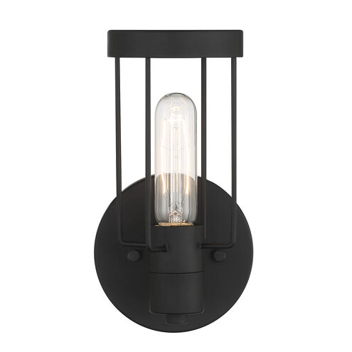 Tafo 1 Light 5 inch Matte Black Wall Sconce Wall Light